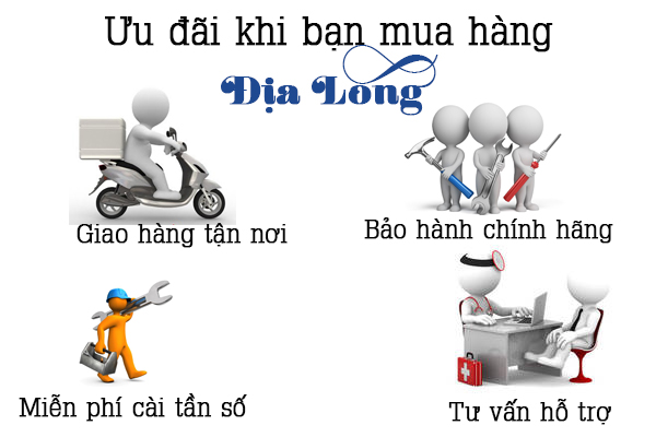 Bảng báo giá máy bộ đàm các loại rẻ nhất tại Địa Long