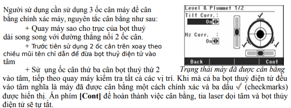 định tâm bằng laser