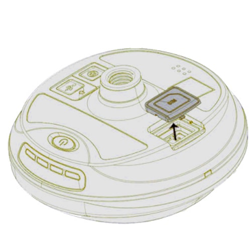 Cài micro SIM cho E-Survey E100 GNSS