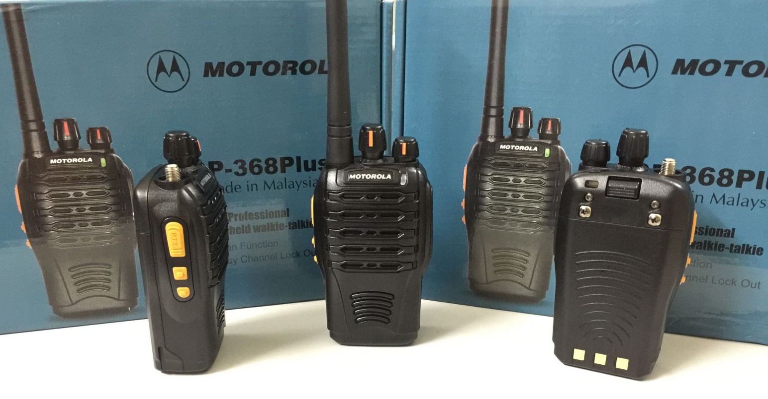 Bộ đàm MOTOROLA GP 368PLUS sử dụng cho những công việc, ngành nghề khác nhau