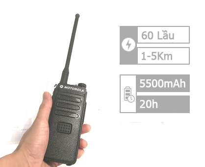 Bộ đàm Motorola GP 558 đã trở thành sự lựa chọn tin cậy của rất nhiều các doanh nghiệp, đáp ứng các yêu cầu phục vụ khác nhau