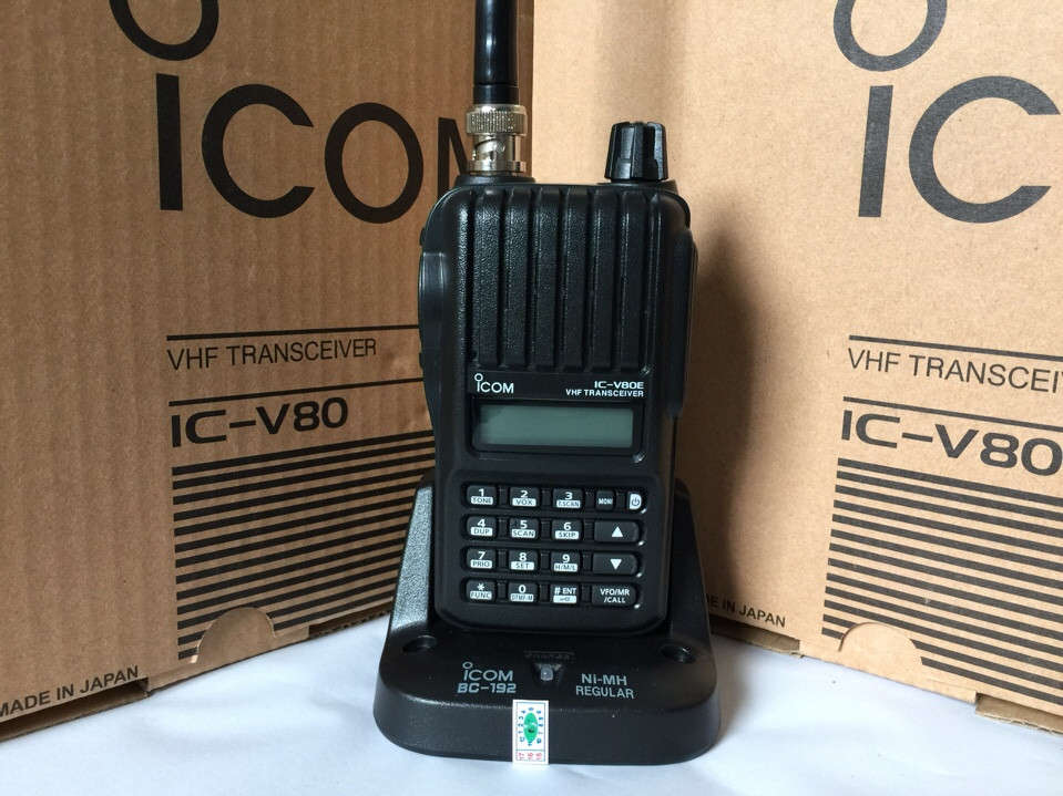 Bộ đàm Icom IC V80 được rất nhiều khách hàng tin dùng trong các lĩnh vực khác nhau