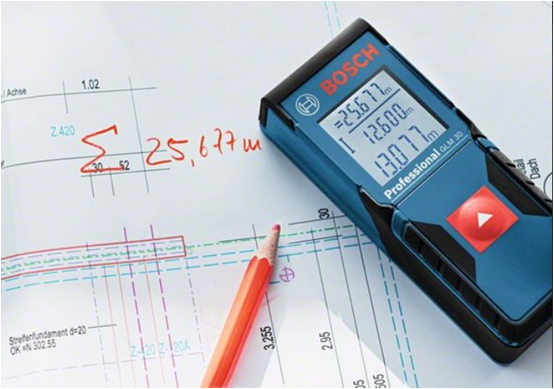 Thước đo khoảng cách laser Bosch GLM 30 xứng đáng là chiếc máy đo khoảng cách cầm tay được nhiều kỹ sư trắc địa khác tin dùng nhất.