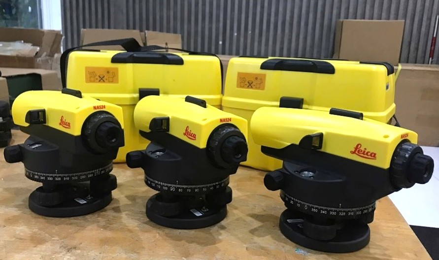 Máy thủy bình Leica NA 524 phù hợp với những công việc nào