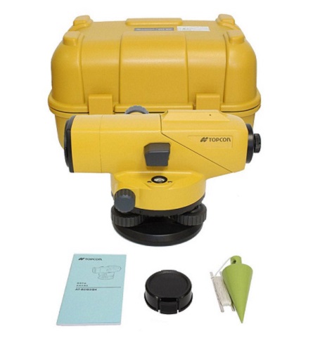 trọn bộ máy thủy bình topcon at b3