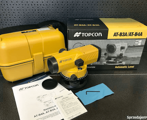  Máy thủy bình Topcon AT B4 với thiết kế mới, nhiều tiện ích, giá rẻ nên được nhiều kỹ sư lựa chọn