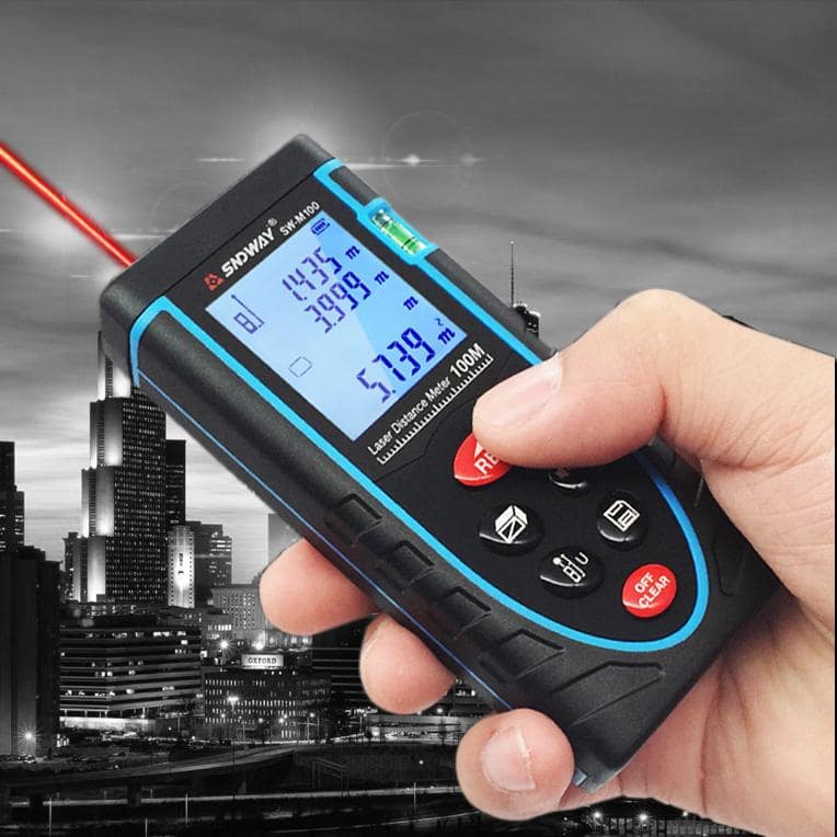 Sndway SW-M100 là một dòng máy đo khoảng cách laser đa năng