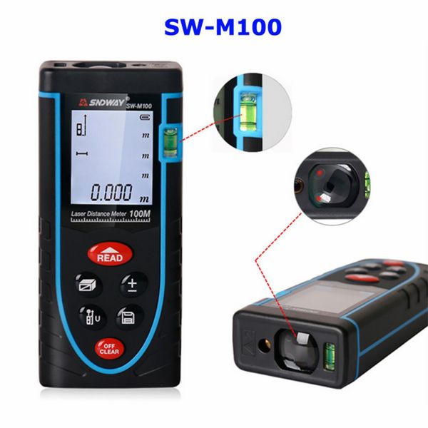 Máy đo khoảng cách laser sndway 100m với thiết kế nhỏ gọn, giá thành hợp lý, độ bền cao... vì vậy rất được ưa chuộng và sử dụng phổ biến