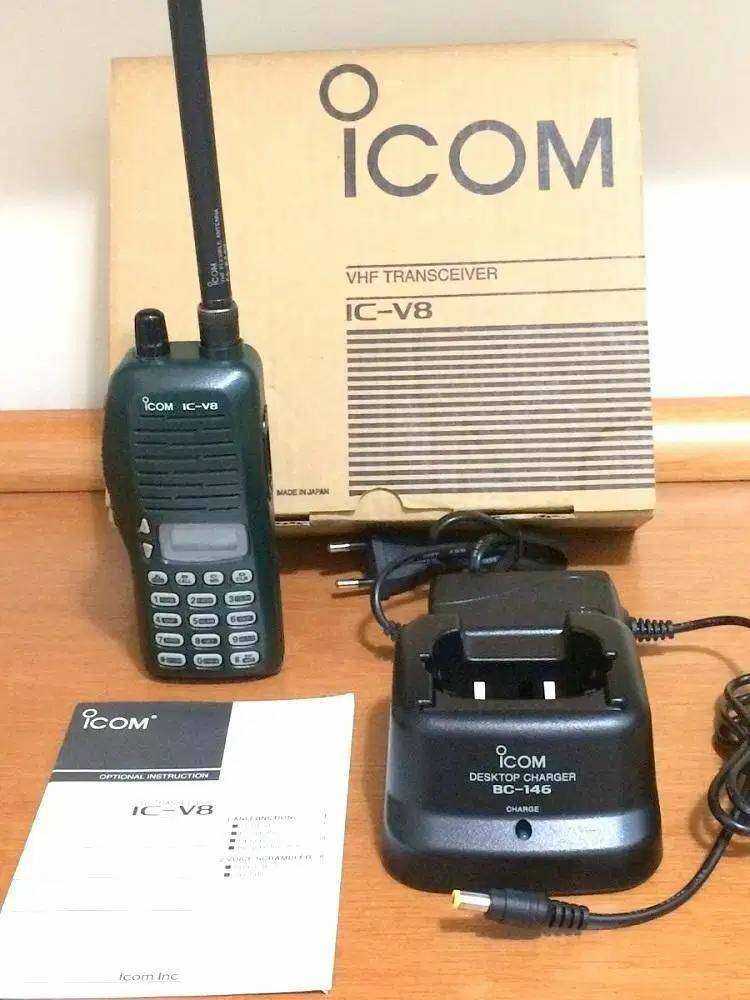 Bộ đàm cầm tay Icom nhỏ gọn, hiện đại, khả năng truyền tín hiệu tốt trong phạm vi tương đối xa