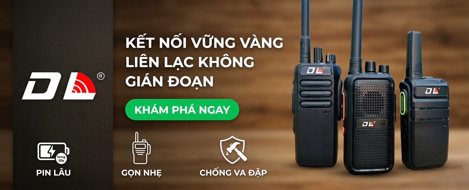 máy bộ đàm dl