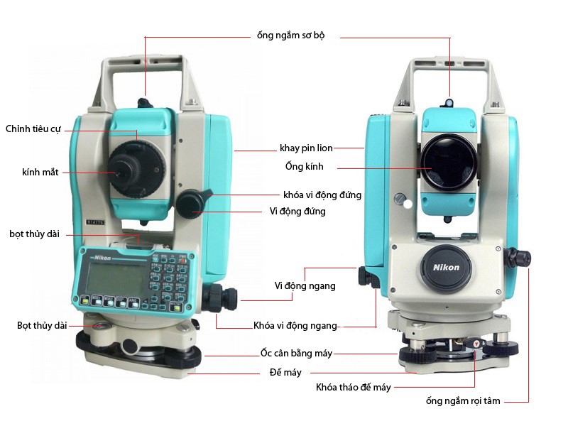 Hướng Dẫn Chi Tiết Sử Dụng Máy Toàn Đạc Điện Tử Topcon, Sokkia, Leica,