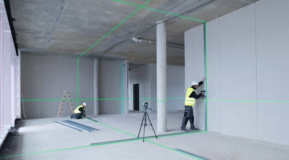 Cách kiểm tra độ chính xác của máy cân mực Laser tại công trình