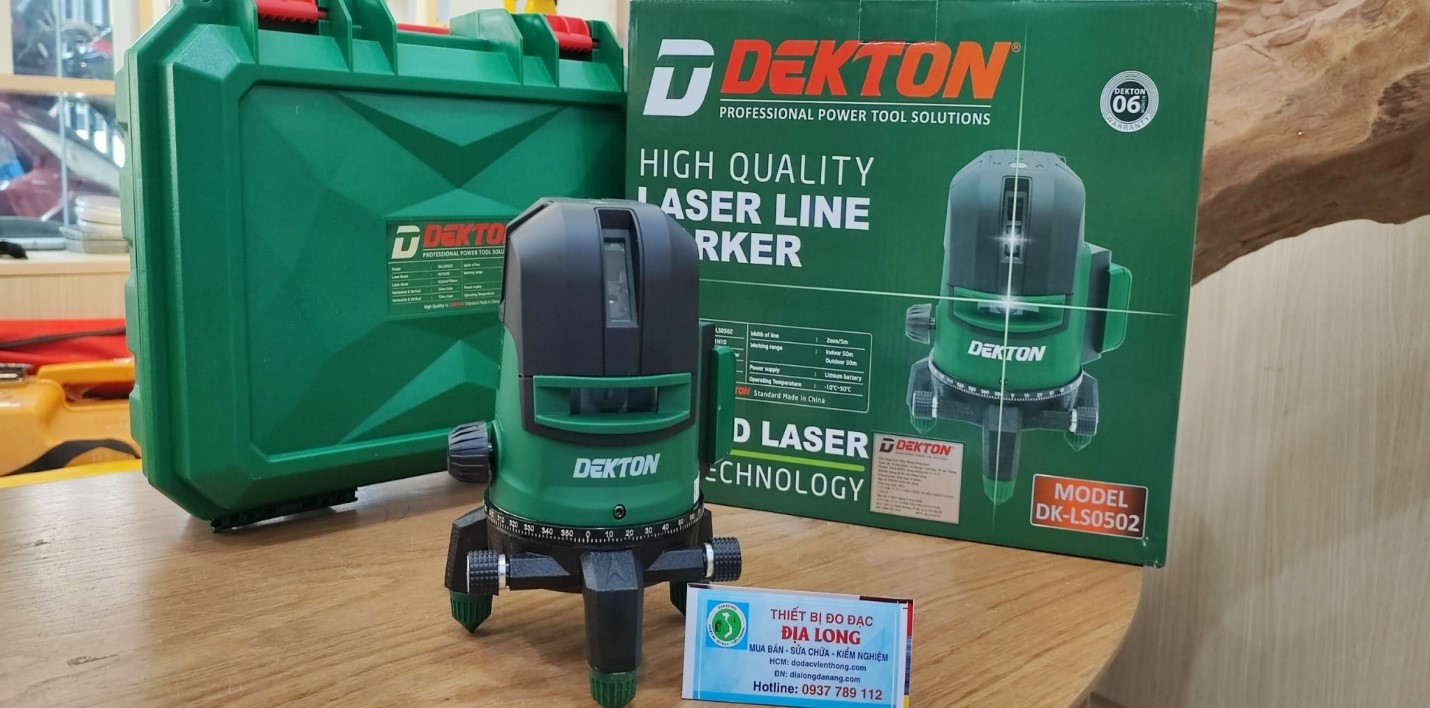 Giá máy cân mực Laser tại Địa Long