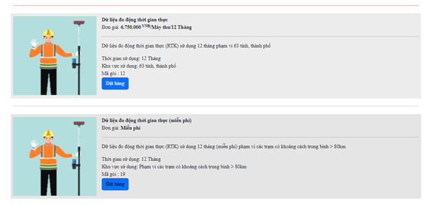 Hướng dẫn đăng ký sử dụng trạm định vị vệ tinh quốc gia