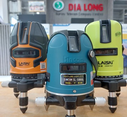 Máy cân bằng Laser trong xây dựng
