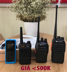 Những máy bộ đàm với giá bán dưới 500k