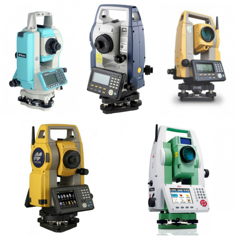 Các loại máy toàn đạc cũ được thuê nhiều nhất