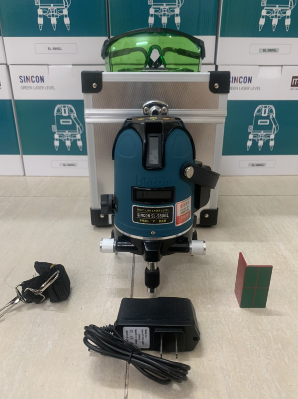 Máy cân bằng laser tia xanh Sincon SL-580G