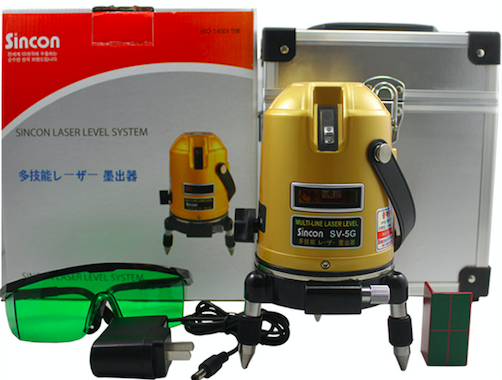 Máy cân bằng tia laser Sincon SV 5G tia xanh