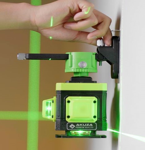 Máy quét Laser 12 tia xanh Akuza 3D